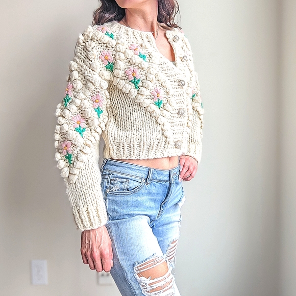 Sadie & Sage Chunky Knitted Cardigan - Picture 3 of 10